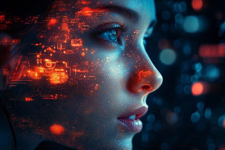 Human futuristic self holographic- ai content detection